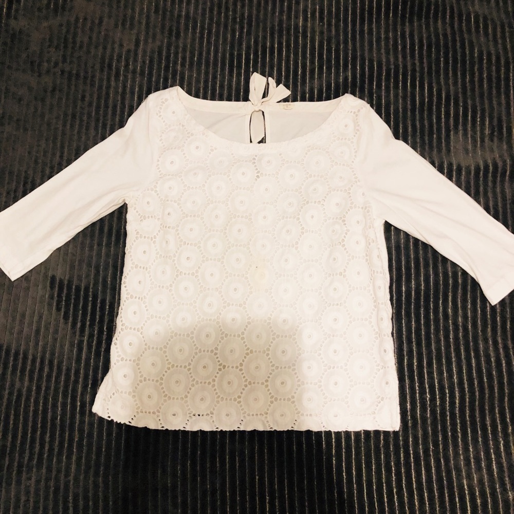 JCrew 3/4 sleeve top